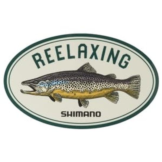 

Наклейка с изображением SHIMANO Antique Trout ST-201U