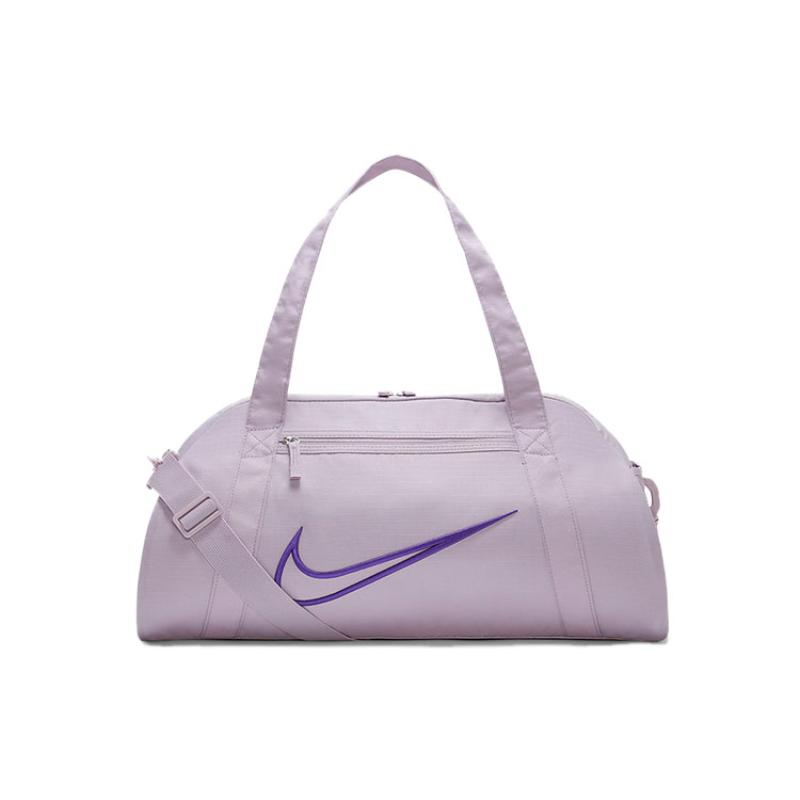 

Nike Fabric Gym Bag, One Shoulder Handbag, Travel Bag Regular Unisex Ice Pale Purple/Wild Berry/Light Taro Purple Casual DA1746-576