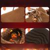 New Versatile Cotton Shoes, Fleece and Thickened Snow Boots, Fashionable Shoes and Women's Shoes