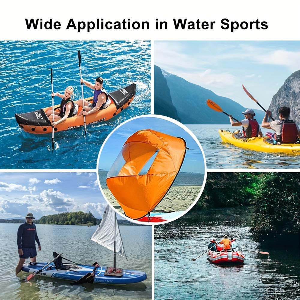 Skládací Kajak Větrný Plachtový Kit Skládací Pádlo Plachtění pro SUP Paddleboard Kánoe Nafukovací Člun Odolný Lehký