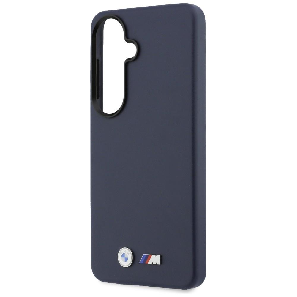 BMW M Metal Logo MagSafe Case for Samsung Galaxy S26 Navy Blue
