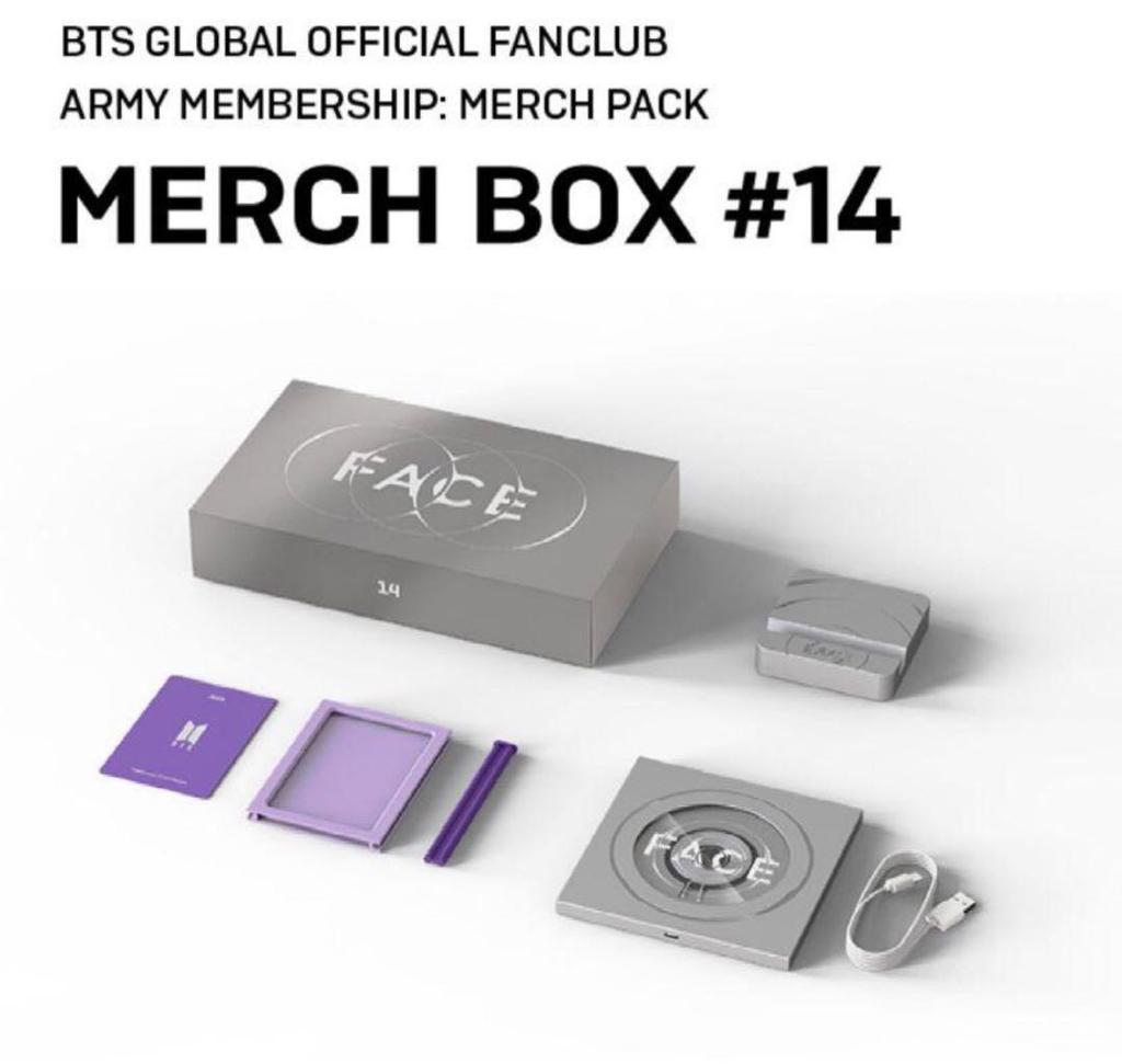 [USED] BTS ARMY MEMBERSHIP MERCH BOX 14