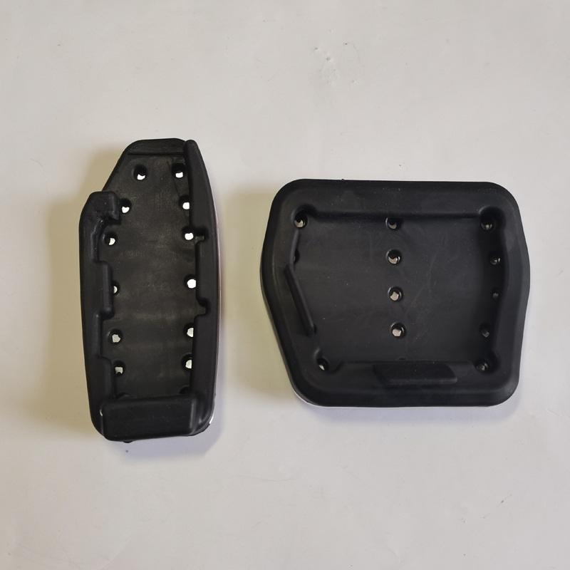 Pro Nissan Rogue 2024 AT Hliníkový plynový pedál Brzdový pedál Neklouzavá podložka Doplňky pro styling interiéru vozu