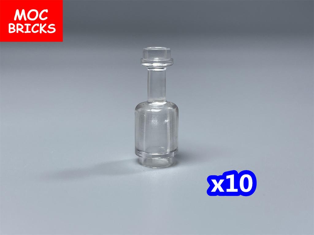 MOC Bricks DIY City Figures Parts Wine Drink Bottle Cup Building Block Mini Printed Bricks 95228 Supermarket Friends Toys