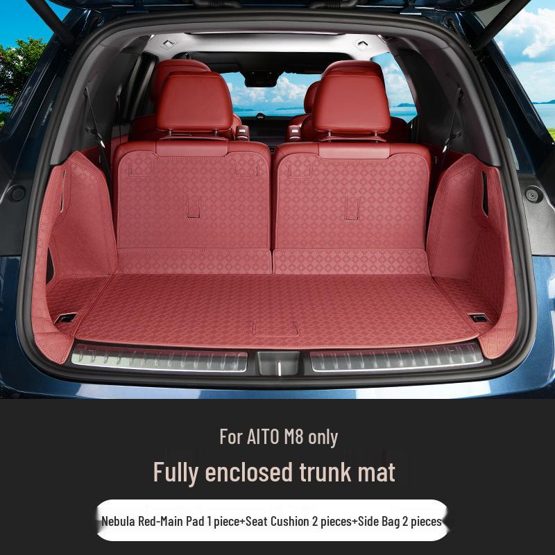 AITO M8 Trunk Mat - Full Coverage for 5/6-Seaters, Compatible with 25 Models