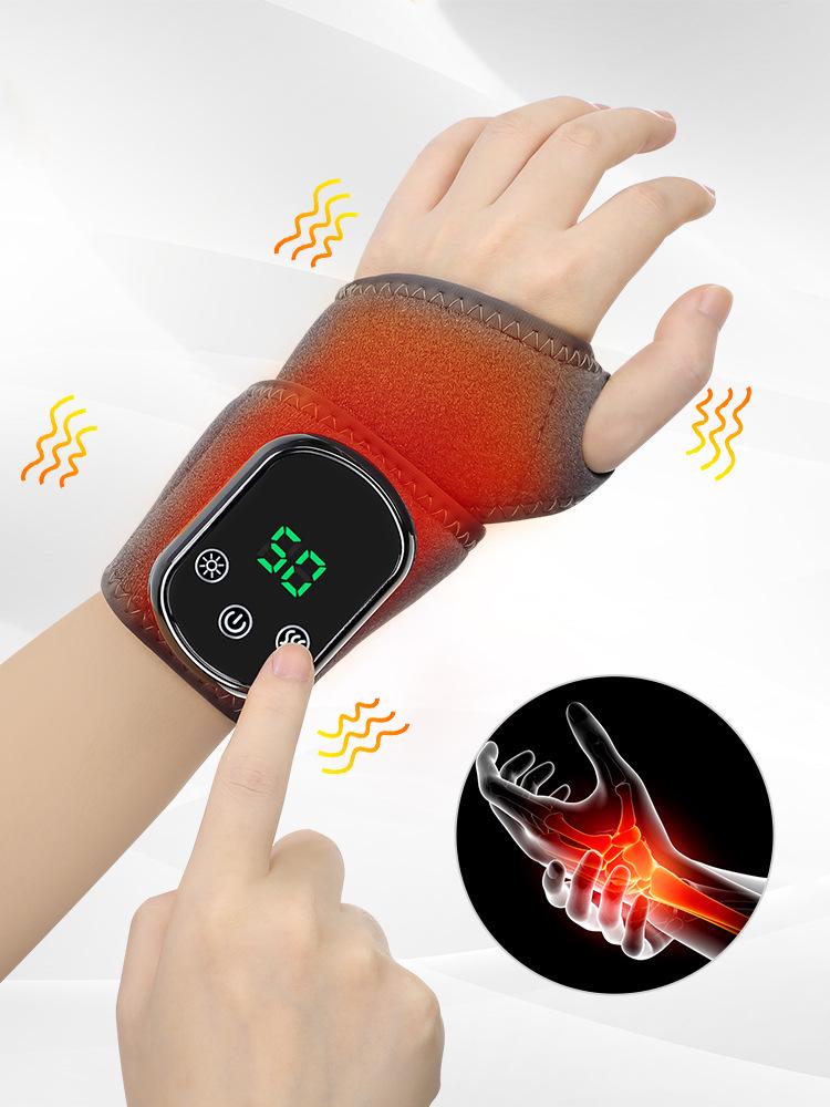 Cross-Border Smart Ankle & Wrist Massager with Temperature Control & Hot Compress