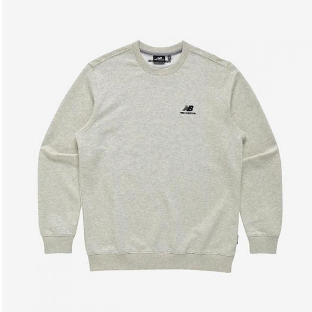 

New Balance Uni Basic Small Logo Sweatshirt Nbncd11013 39 Ivory/95