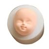 Dolls Head Face Mould, Silicone Baby Head Molds, Baby Shower Fondant Cake Mould