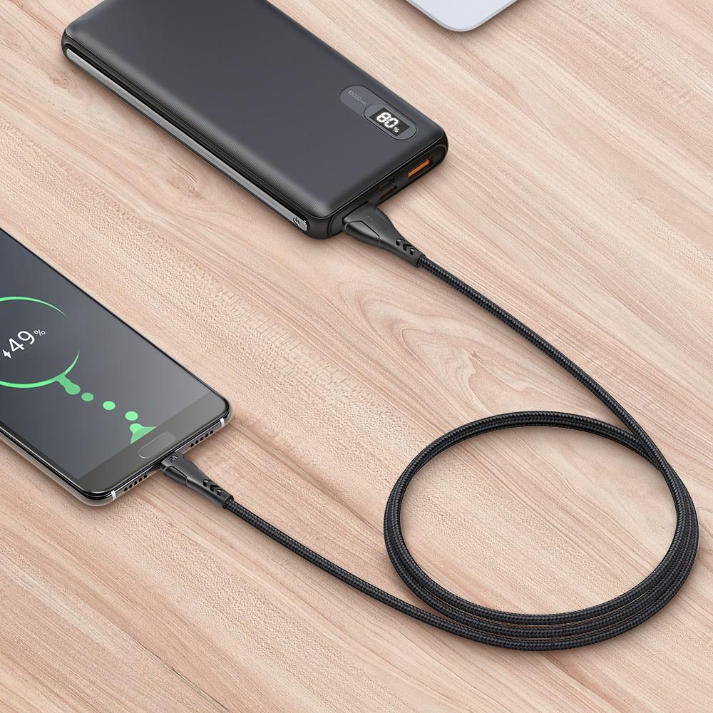 Phone Cable With Car Play And Android Auto Support Mcdodo Mamba Series Micro Usb 1.2M