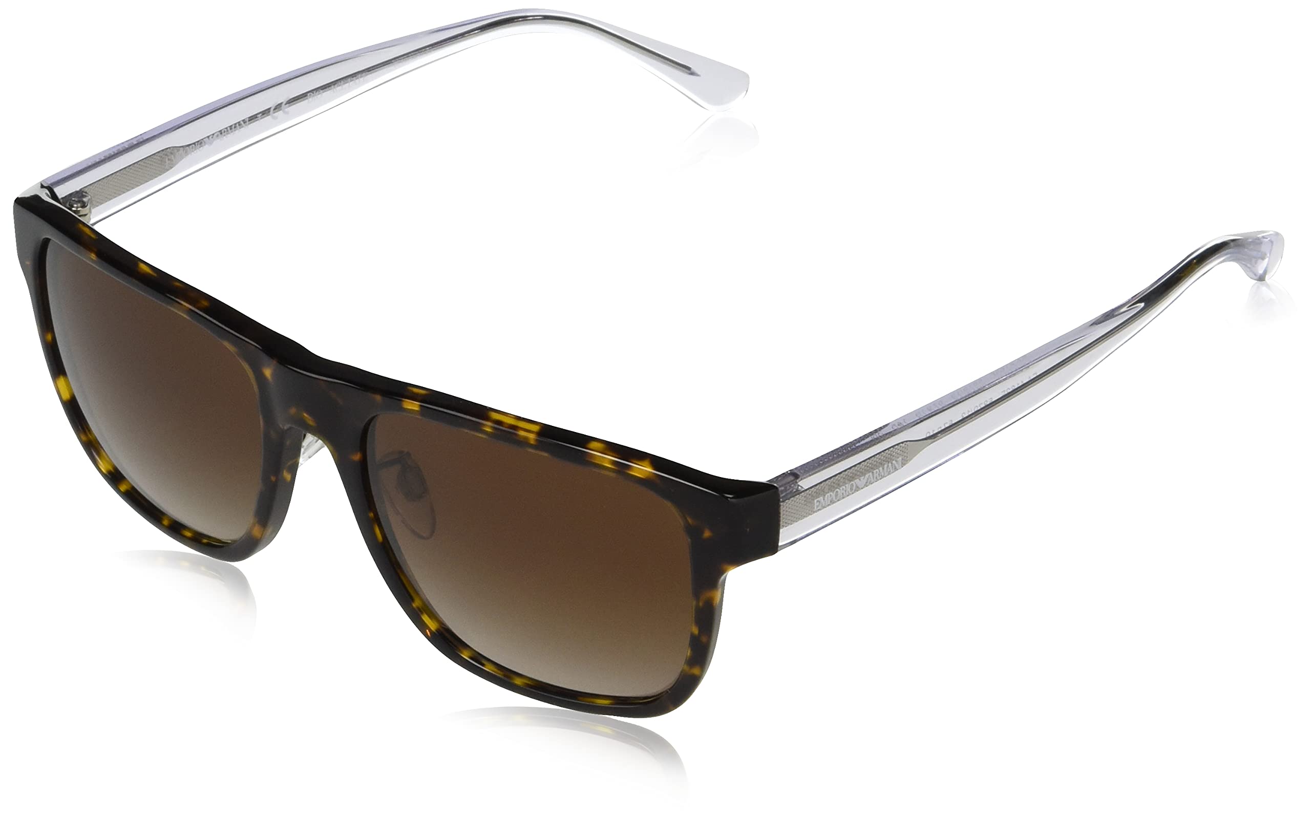 

Sunglasses EA4163F 587913 BROWN LENS 57 [Emporio Armani] Men s HAVANA/GRADIENT