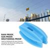 100PCS Electric Fence Insulator Weather Resistant ABS   Tube Post Insulator for Steel Wire