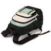 Fashion Contrasting Color Junior High School Girl Schoolbags Widened Reinforced Shoulder Strap Teenager Backpack Lightweight Large Capacity Book Bag