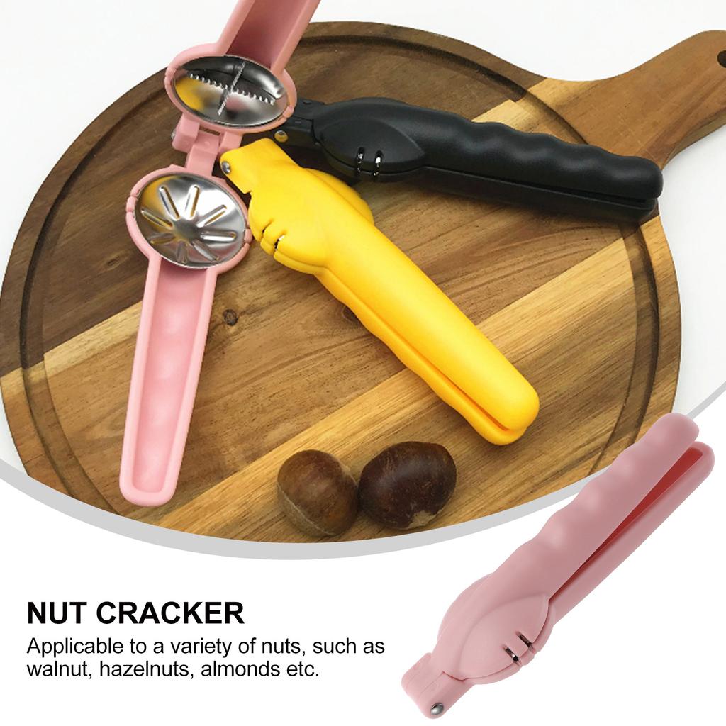 1Pcs Nut Cracker Walnut Opener Practical Handheld Cracker Kitchen Snack Tool Walnut Clip