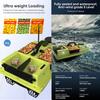 GPS Wireless RC Fishing Bait Boat 500m Control with 4 Bait Containers 2KG Payload Fish Finder Automatic Cruise Route Correctio