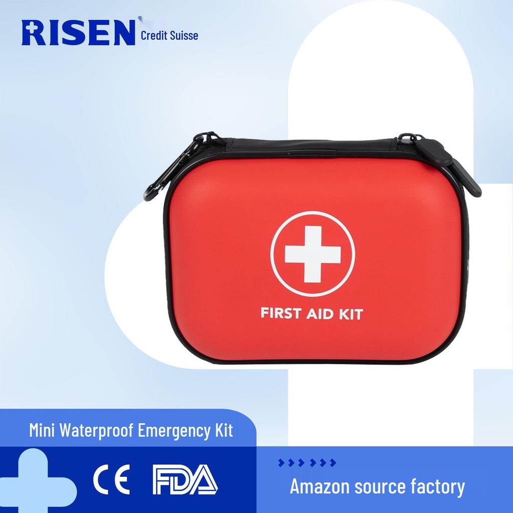 Enhanced EVA 101-Piece Home Emergency Rescue Kit - Compact Medicine Storage Bag
