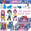 1-24 Stück Anime kpop Dämonenjäger Figur k-Pop Dämonenjäger Rumi Mira Zoey Tiger Statuette Spielzeug Tischdekoration Schmuck Geschenke