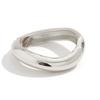 Fashion Metal Glossy Wide Bracelet Bracelet Personalized Geometric Thread Spring Bracelet