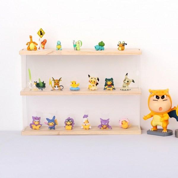 Woods Minifiguren Chosen Market Exhibition Market Sanctuary Archrille Case Organizer Schilder koreanisches Spielzeug