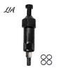 Manual Grease Clearing Tool Fitting Cleaning Tool, Clears Clogged Fittings by Hydraulic Pressure, Heavy Metal Zerk Kit Duty Unclogger, Nipple Removal