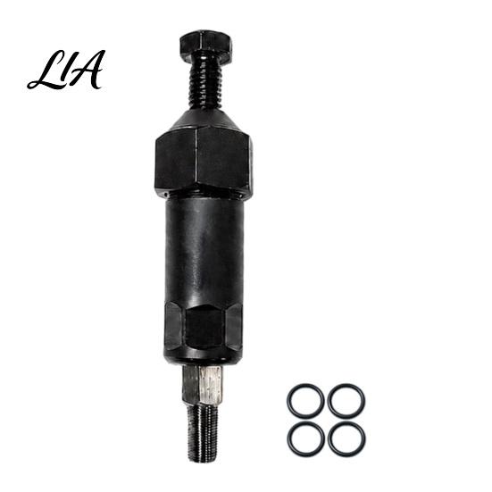 Manual Grease Clearing Tool Fitting Cleaning Tool, Clears Clogged Fittings by Hydraulic Pressure, Heavy Metal Zerk Kit Duty Unclogger, Nipple Removal