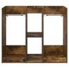 Golfschrank Massiv Räuchereiche 102 x 45 x 85,5 cm