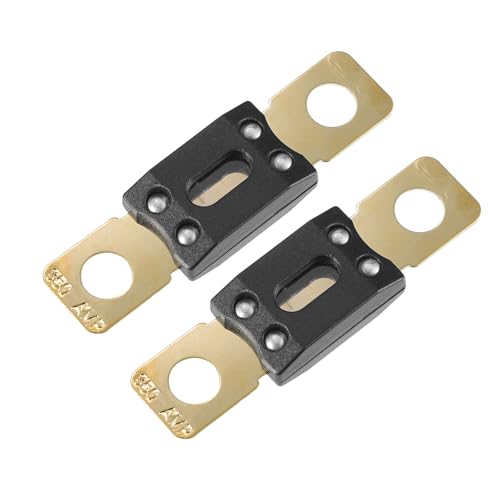 

Hihaha Высокоточный предохранитель 350А / Аудио CD Предохранитель ANM Болтовое крепление для автомобилей, мотоциклов, лодок / Прочный цинковый сплав / Набор из 2 штук