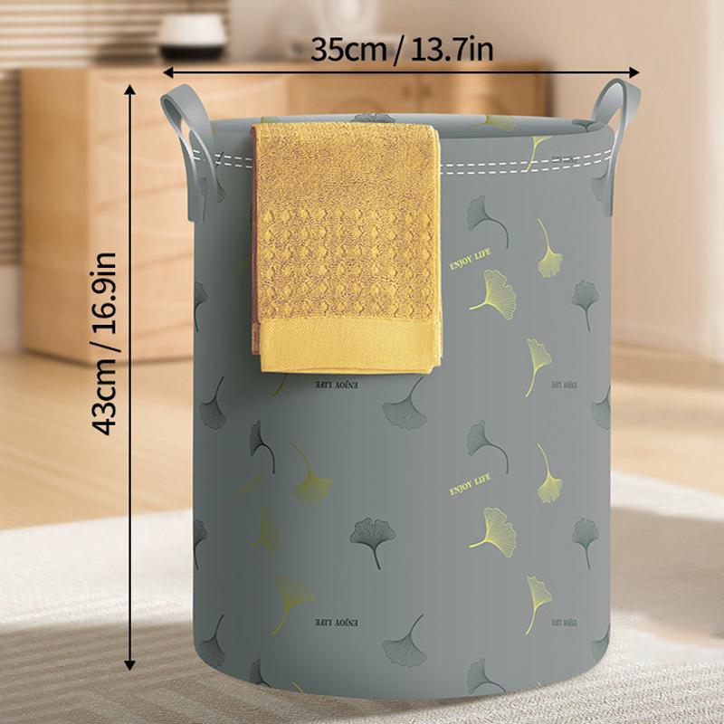 

1 шт. Корзина для грязной одежды, корзина для белья, портативная для хранения игрушечной одежды, водонепроницаемый органайзер для белья серый
