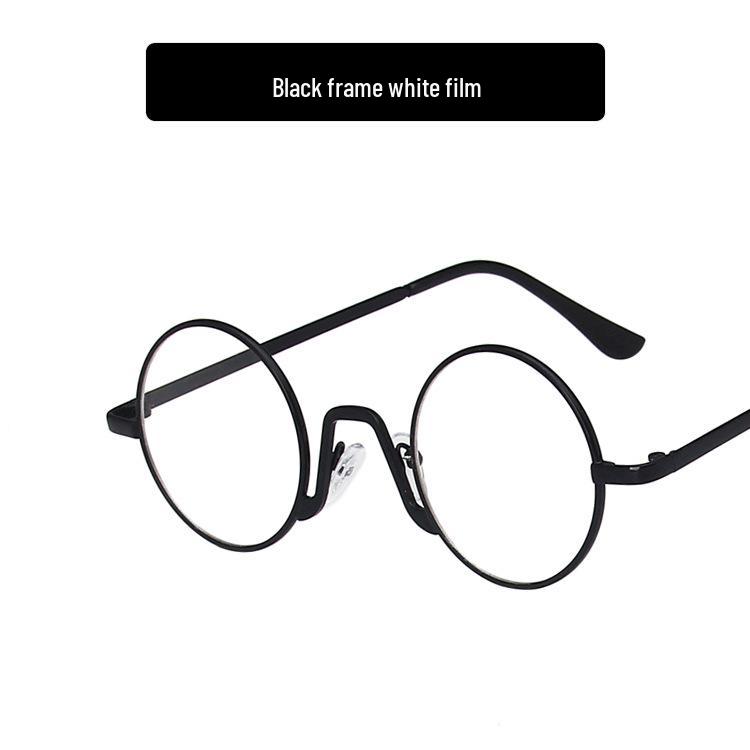 Women's 2022 Retro Korean Style Metal Round Sunglasses - Small Face, Internet Celebrity Fashion