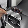 For  Toyota Sienna Granvia Dashboard Side Vent Cover Stainless Steel Original Car  Mesh Design Anti-dust Anti-foreign
