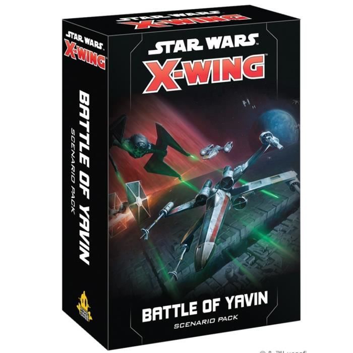 Extension De Jeu De Société - Fantasy Flight Games - Star Wars X-Wing 2ème Édition - La Bataille De Yavin
