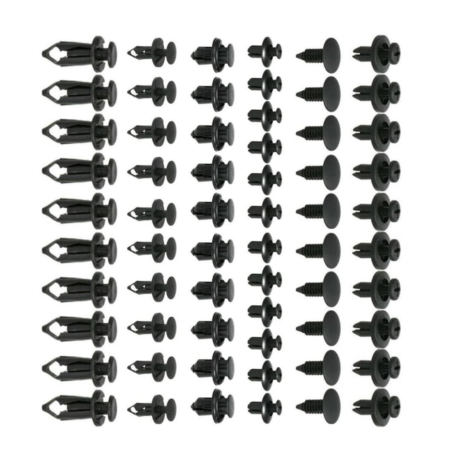 

60 Pcs Auto Fastener Clip Car Accessories Fit For Car Clip Fit X-Trail Car