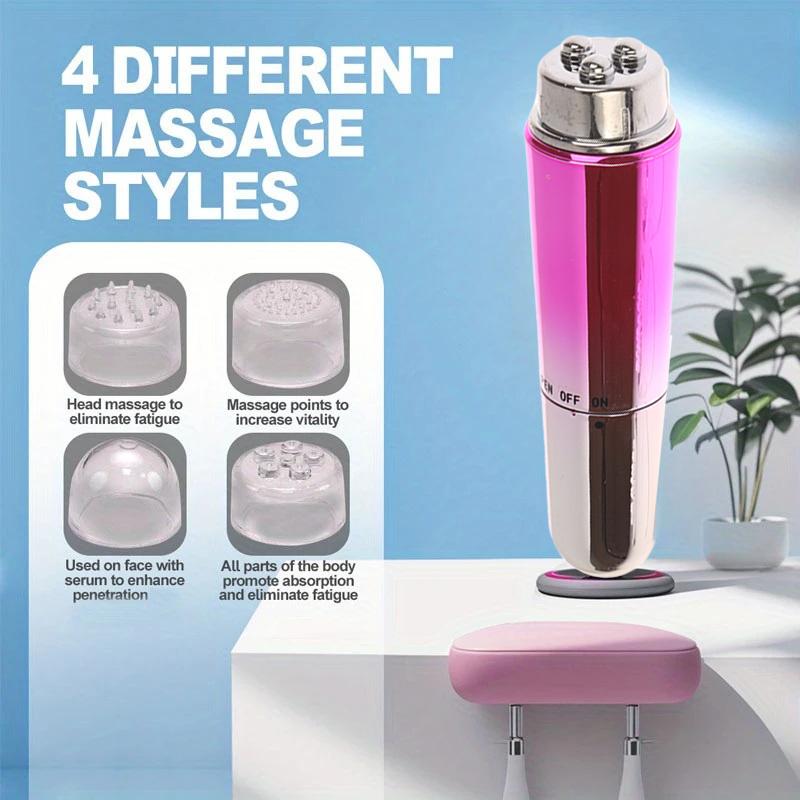 4 In 1 Electric Facial Massager Micro Vibration Eye Beauty Instrument For Relax Eye Dark Circles Eye Bags Puffiness Eye Massage