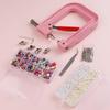 Hand-Press Beading Machine for Imitation Pearl Setting and Four-Claw Nail Spotting