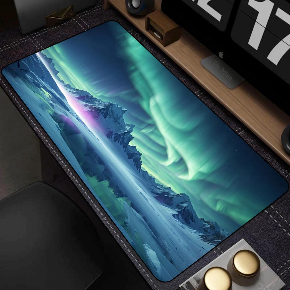 XXL Mouse Pad Anime Natural Scenery Mousepad Large Teclado Mousepad Pc Keyboard Gaming Table Mats Laptop 900x400 Mouse Mat