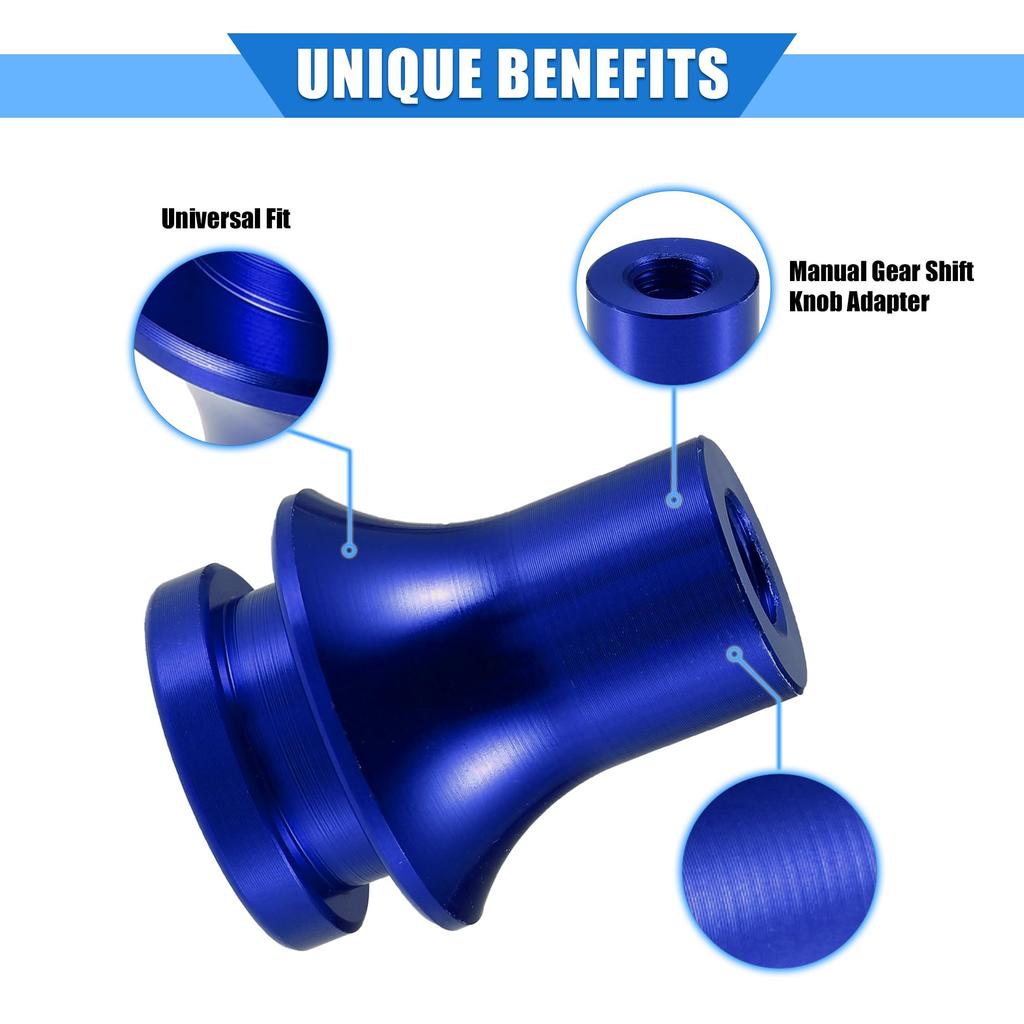 A ABSOPRO Car Gear Shift Knob Adapter Shifter Boot Retainer