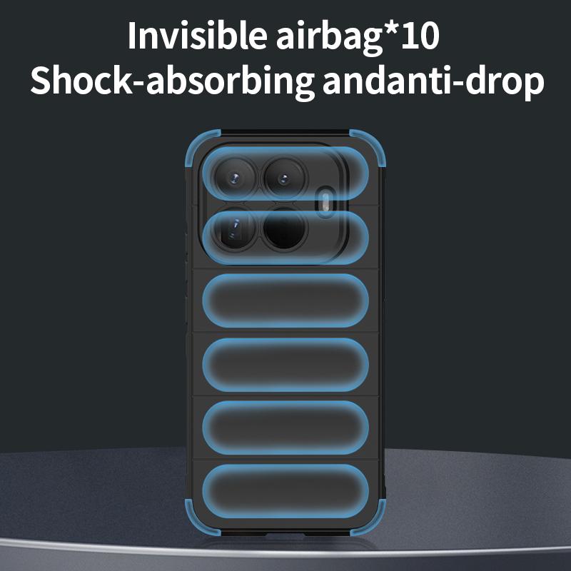 Tasche Hülle für Xiaomi 15T Pro 5G 14T XIAOMI15T Xiaomi Mi 15t Mi15t Rutschfester Rahmen Schutzhülle