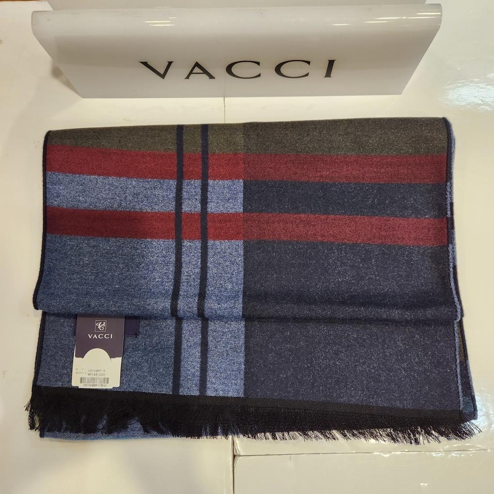 

Men s Winter Warm and Soft Rayon 70% Blend Blue Navy Blend Long Check Muffler VM1M4BR115N0