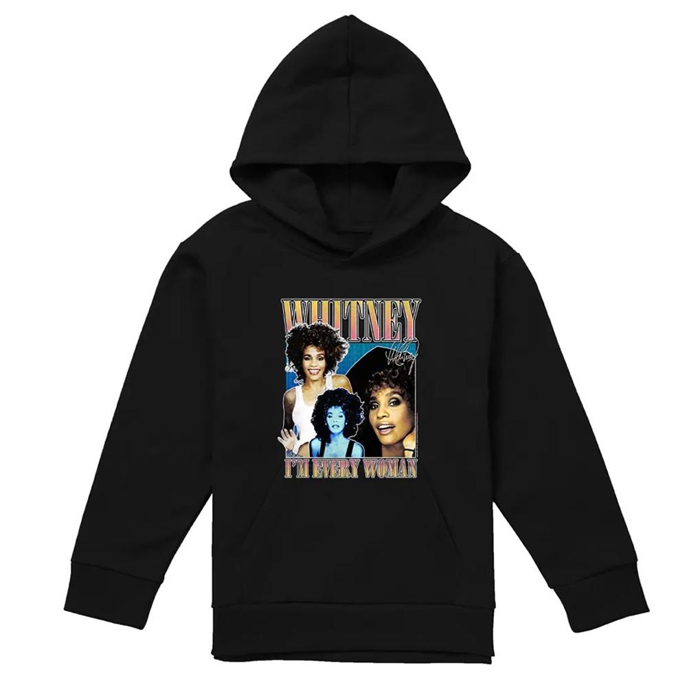 Whitney Houston Childrens/Kids Every Woman Pullover Hoodie