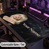 Large Mouse PadBillie Eilish Custom Name Text Personalized Desk Mat Non Slip Gaming Pad