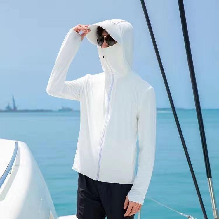 Men's Ultra-thin Ice Silk Fishing Jacket - Breathable, Anti-UV, Sun Protection for Summer Outdoors (2025 New)