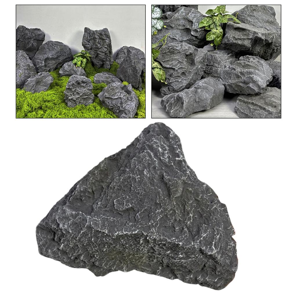 Artificial Rock Stage Prop Rock Landscaping Decor for Yard Indoor Decoration