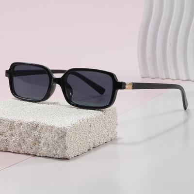 Occhiali da Sole Rettangolari alla Moda Protezione UV Occhiali da Sole alla Moda per Ragazze Nuovi Design Retrò Occhiali alla Moda per Uomo Donna