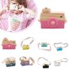 Wooden Camera Toy For Kids Unisex With Smooth Finish And Cotton Rope**