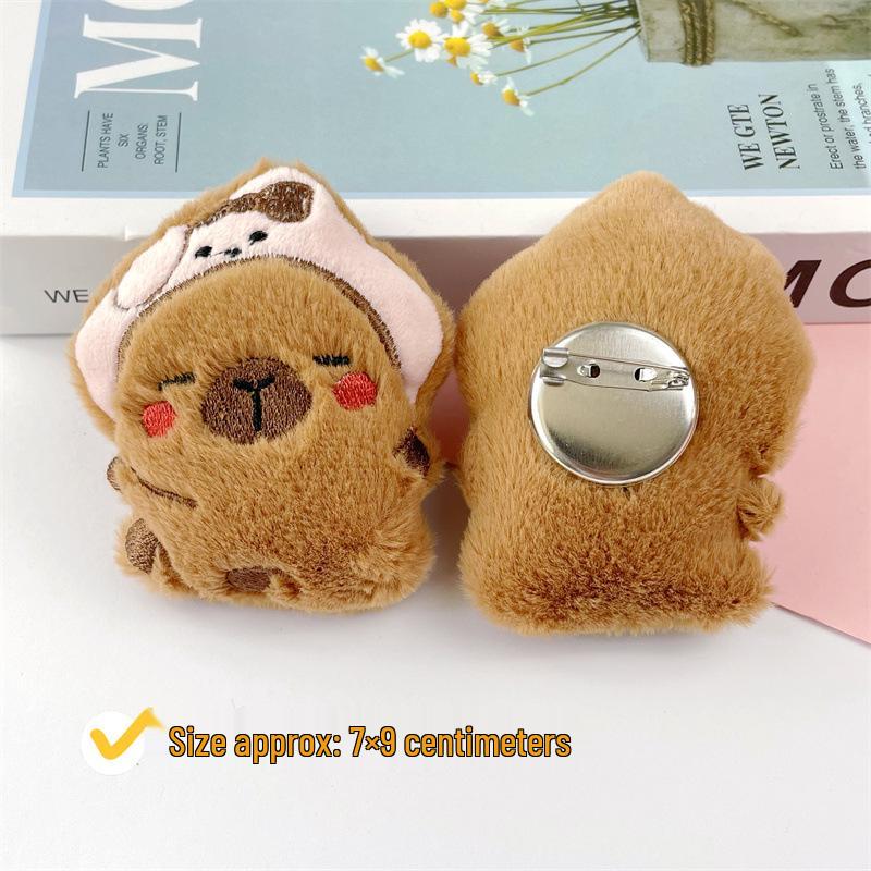 Capybara Charm Pendant: Cute Sanrio Headgear & Children's Accessories