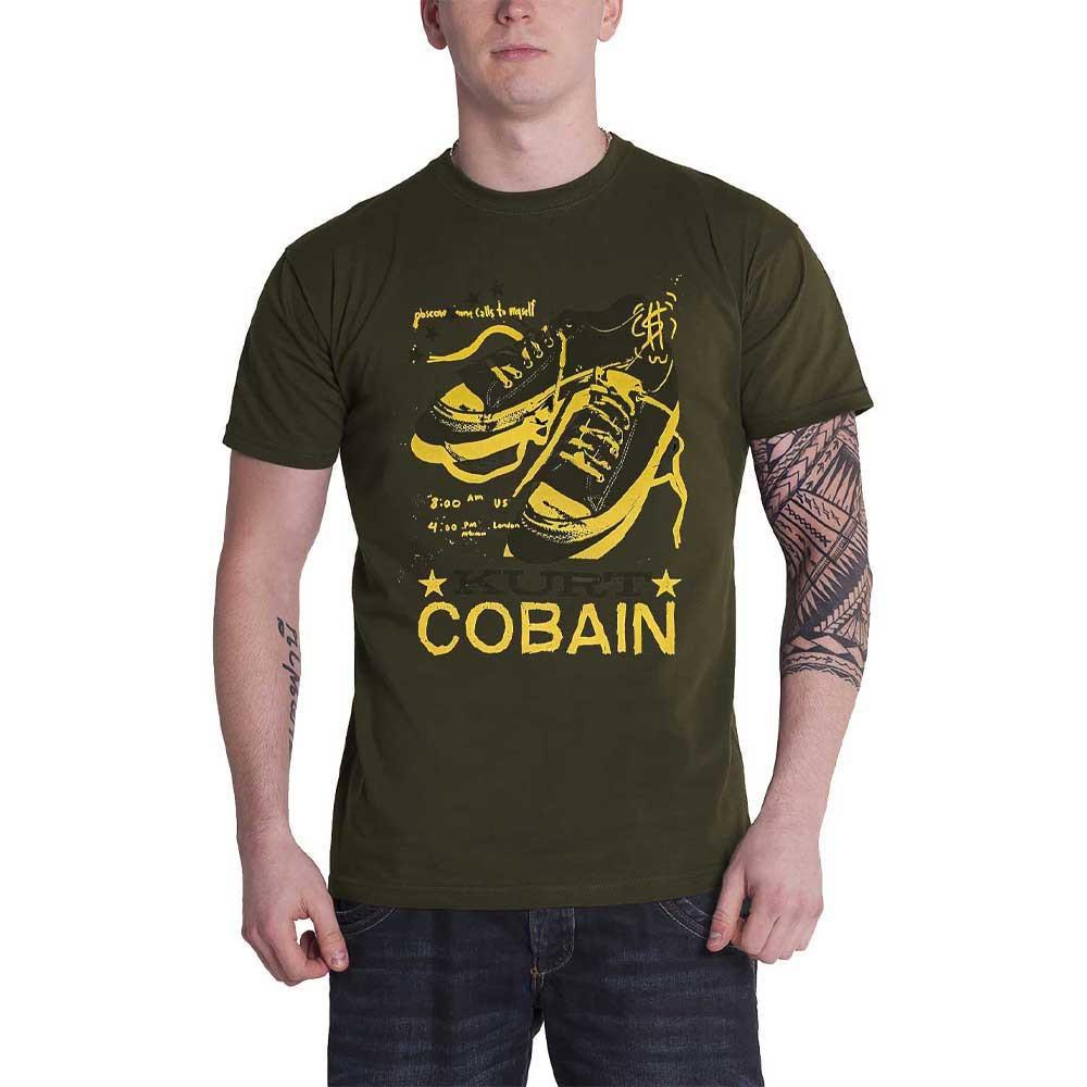 26 Kurt Cobain T Shirt Shoes Logo new Official Unisex Green Unisex T-Shirt