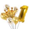 Gold Crown Balloon Set for First Birthday Party Decorations