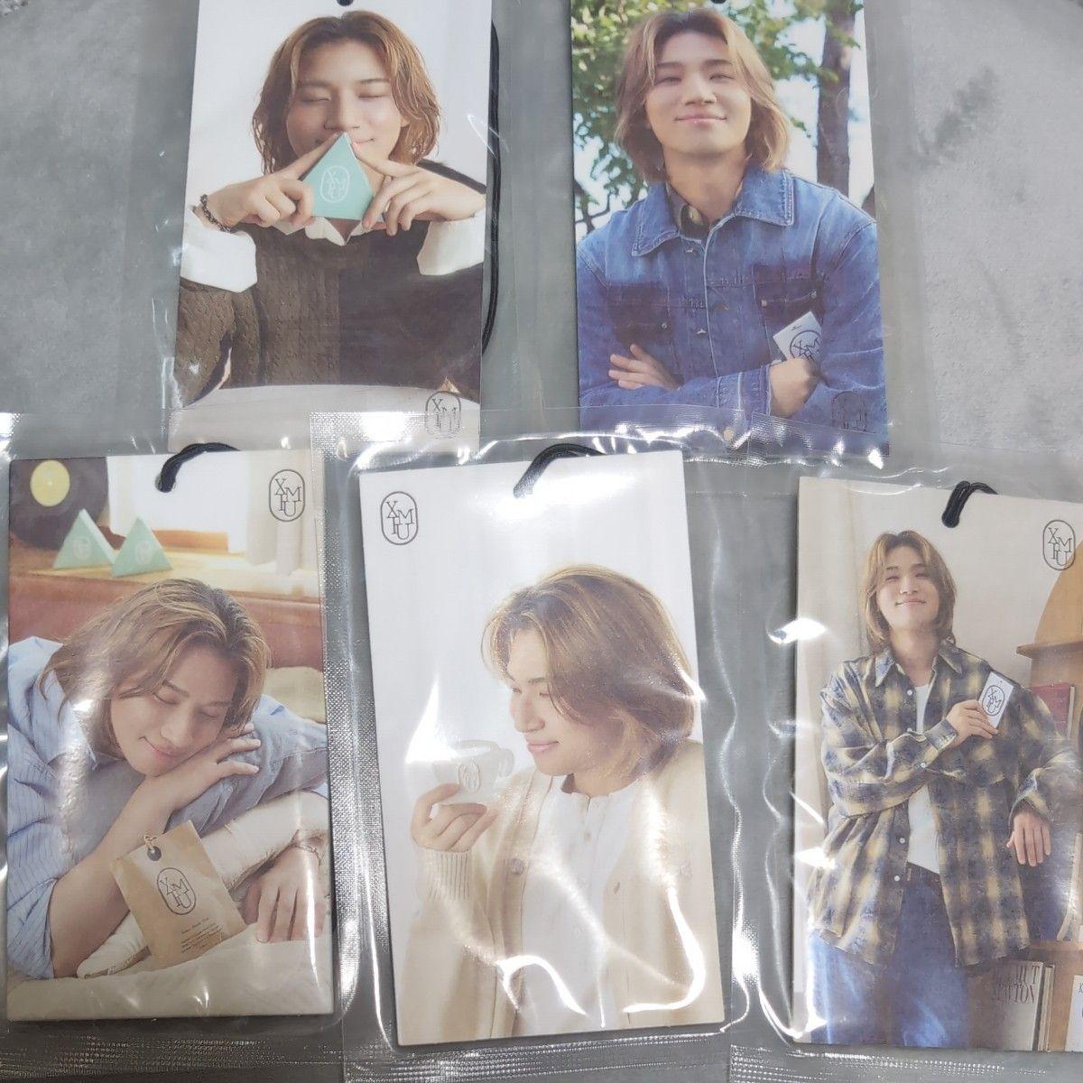 Used XIMU 5-piece set photocard bromide postcard
