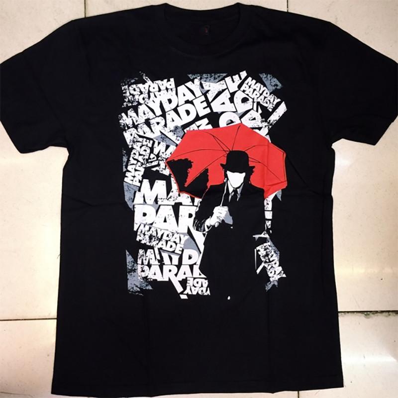 Mayday Parade Gift For Fans Black  Cotton All Size Unisex T-Shirt L