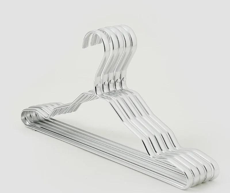 10pcs Anti-slip Aluminium Alloy Clothes Hangers Coat Hangers Drying Rack Clothing Storage Rack Wardrobe Space Saver Dropshipping