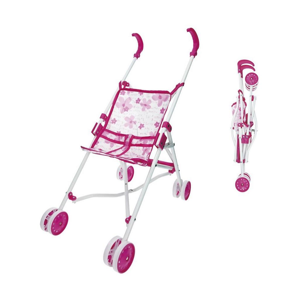 Doll Stroller Reig Foldable Pink 25.5 X 41.5 X 55.5 Cm